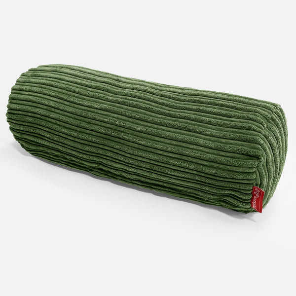 Rolkussenhoes 20 x 55cm - Corduroy Bosgroen 01