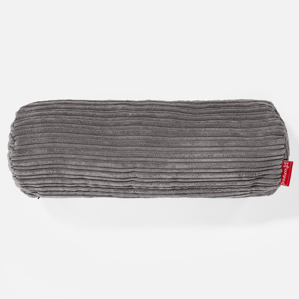 Rolkussen 20 x 55cm - Corduroy Graphite Grijs 02