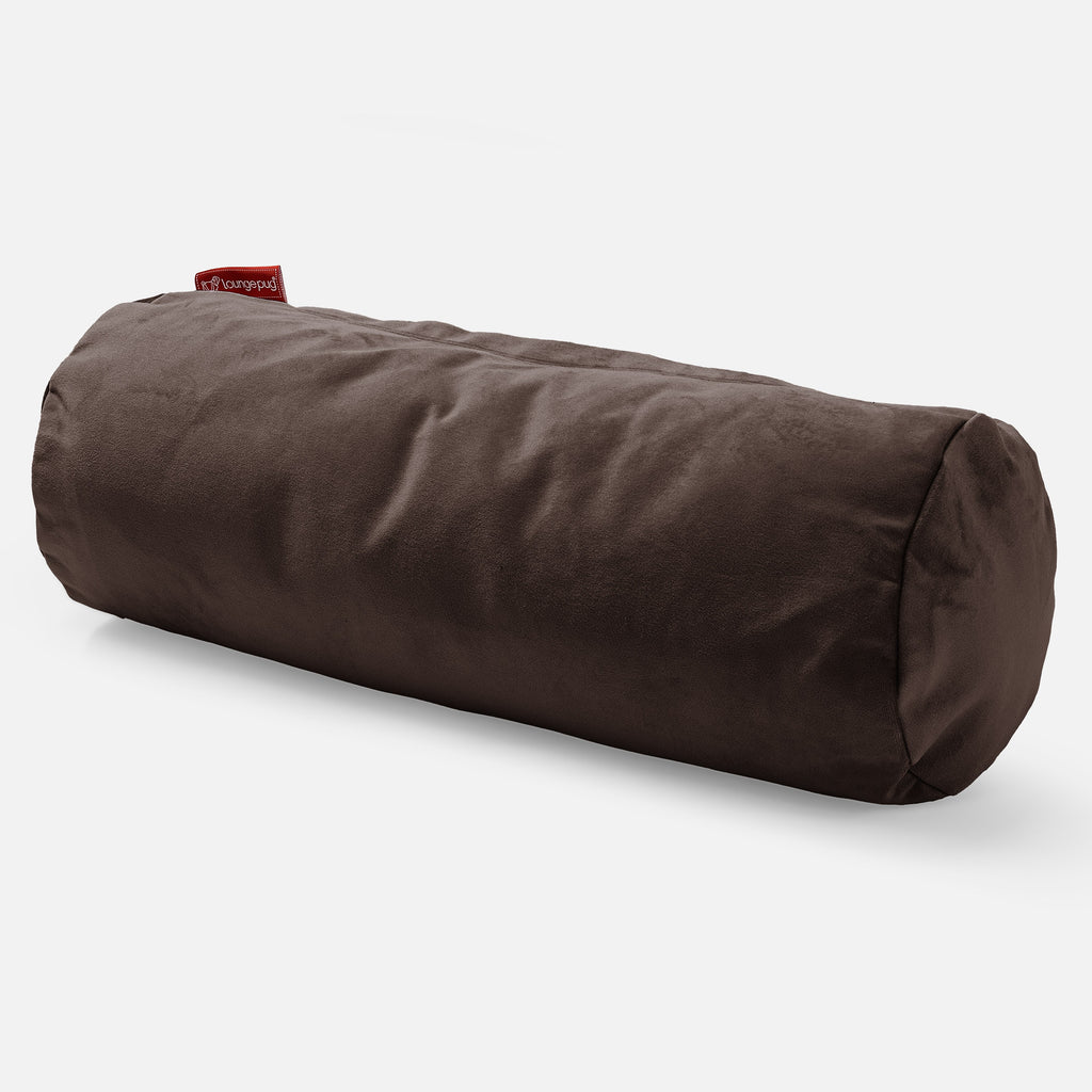 Rolkussen 20 x 55cm - Fluweel Espresso 01
