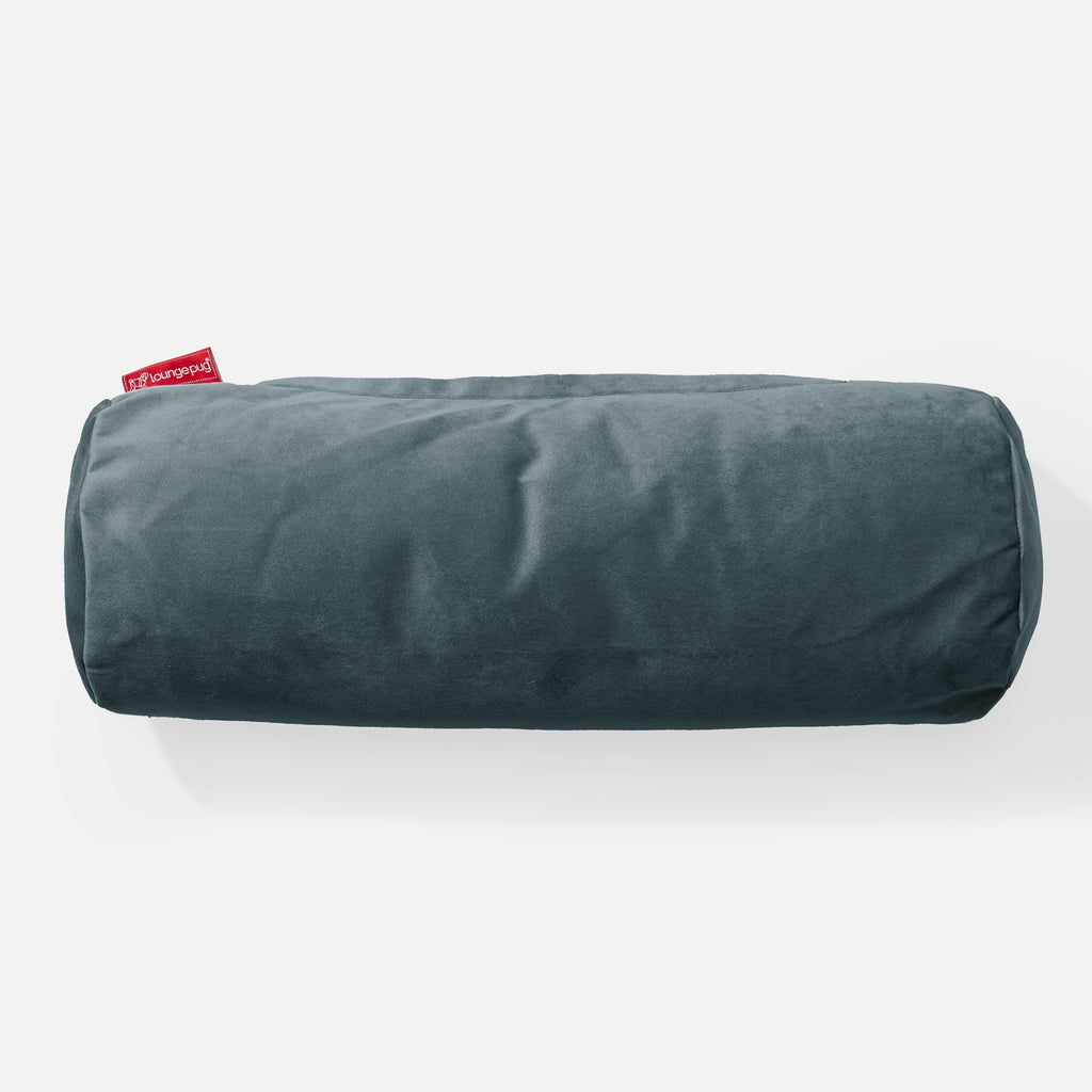 Rolkussen 20 x 55cm - Fluweel Petrol 02