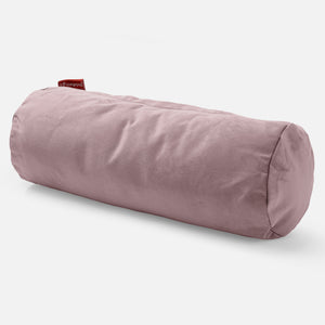 Rolkussenhoes 20 x 55cm - Fluweel Roze