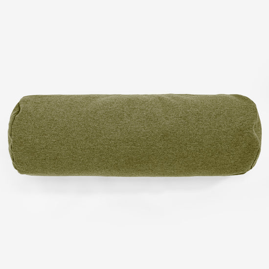 Rolkussen 20 x 55cm - Interalli Wol Limoengroen 02