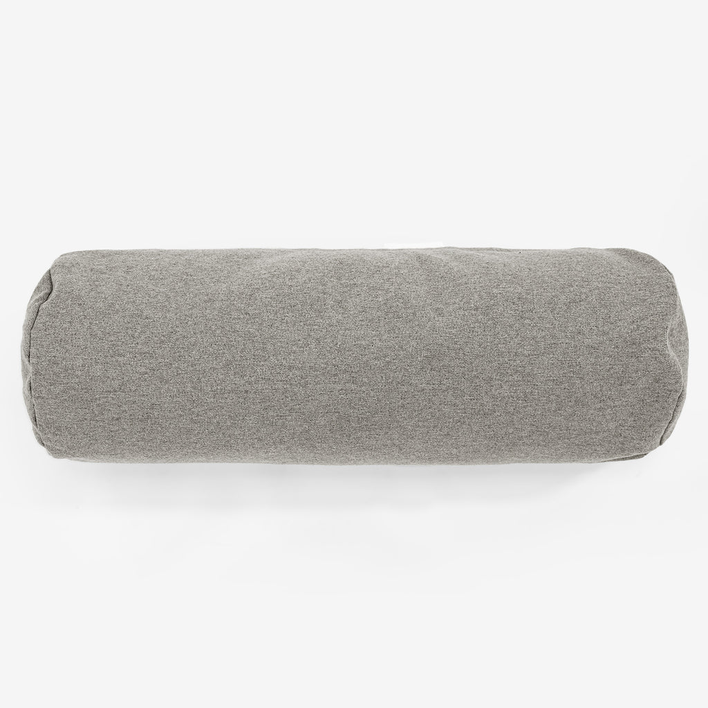 Rolkussen 20 x 55cm - Interalli Wol Zilver 02