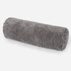 Rolkussen 20 x 55cm - Pompom Antraciet 01