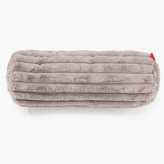 Rolkussenhoes 20 x 55cm - Ultra Pluche Corduroy Mink 02