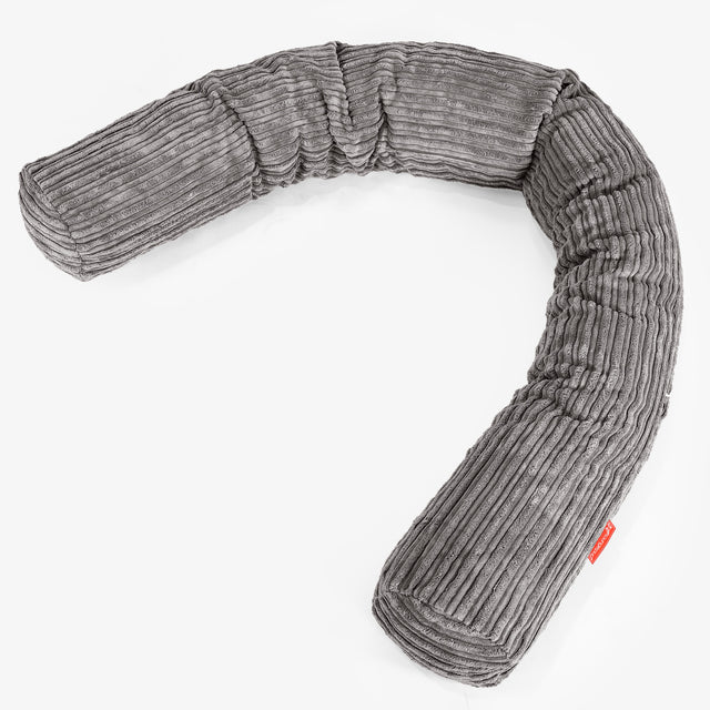Rolkussen XL - Corduroy Graphite Grijs 01