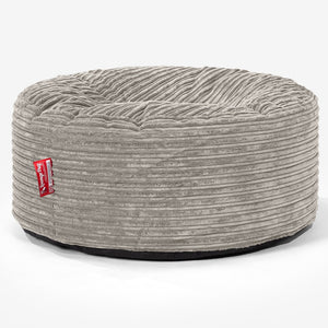 Ronde Poef - Corduroy Mink