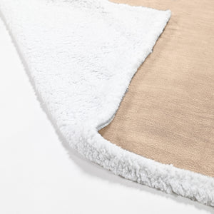 Sherpa-deken - Fleece Crème