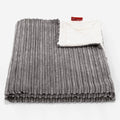 Corduroy Graphite Grijs