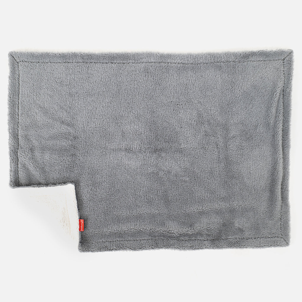 Sherpa-sprei / Deken - Nepteddybont Donker grijs 02