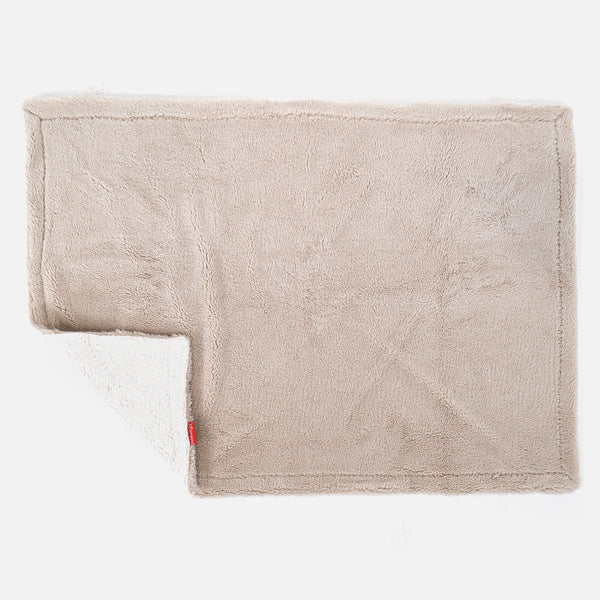 Sherpa-sprei / Deken - Nepteddybont Mink Fabric Close-up Image