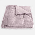 Flanellen Fleece Bleekroze