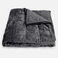 Flanellen Fleece Grijs