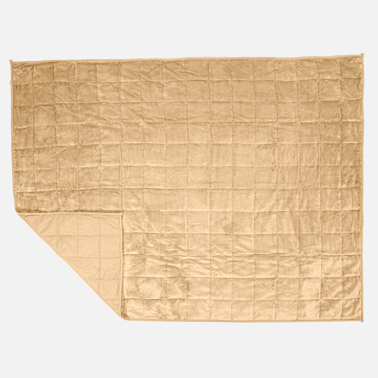 Verzwaarde Deken voor Volwassenen - Flanellen Fleece Mink 03