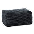 Lounge Pug Grote Ronde Voetenbank Corduroy Graphite Grijs– Big Bertha Lounge Pug Grote Ronde Voetenbank Corduroy Graphite Grijs– Big Bertha