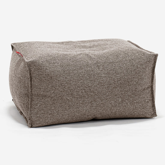 Voetenbank Poef - Interalli Wol Biscuit 01