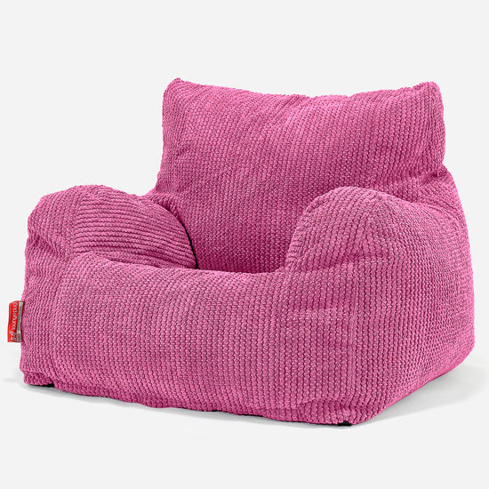 Zitbankfauteuil voor Tieners 6-14 jaar oud - Pompom Roze 02