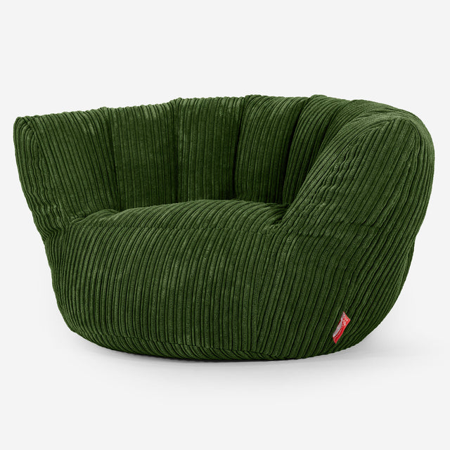 Zitzak Charles Vintish - Corduroy Bosgroen 01