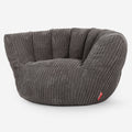 Corduroy Graphite Grijs