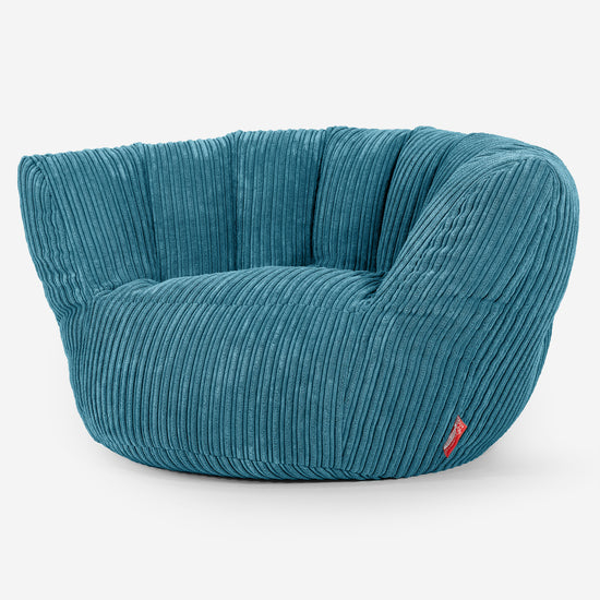 Zitzak Charles Vintish - Corduroy Petrol 01