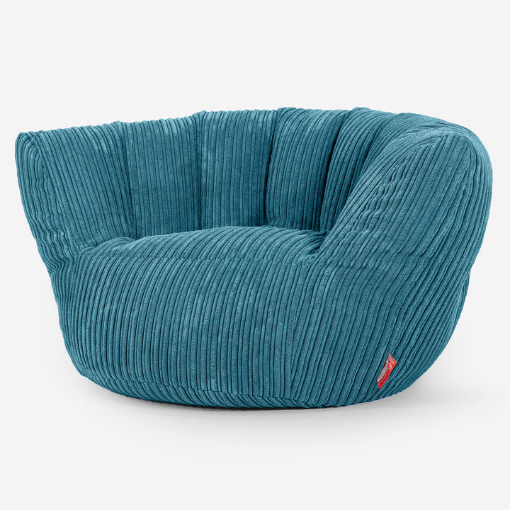 Zitzak Charles Vintish - Corduroy Petrol 01
