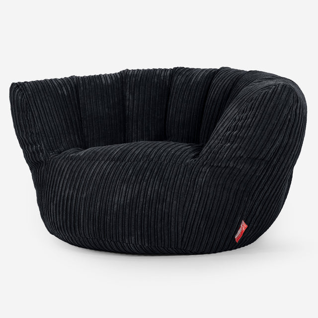 Zitzak Charles Vintish - Corduroy Zwart 01