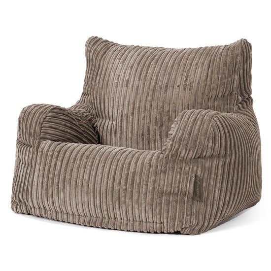 Josephine Zitzak Fauteuil - Corduroy Beigegrijs 01
