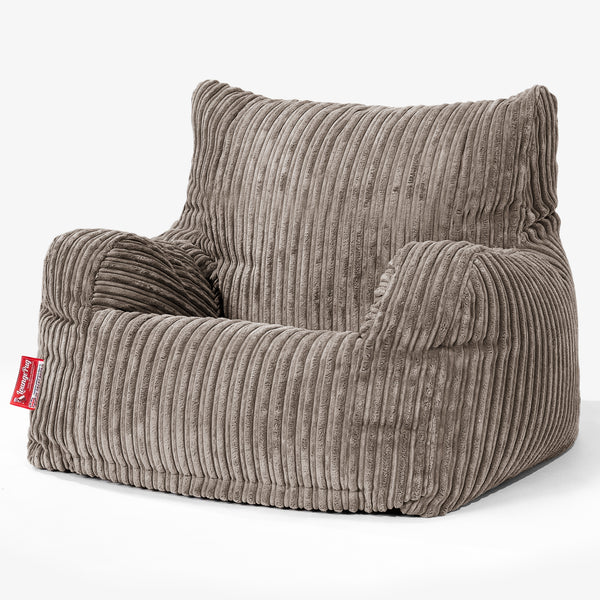 Josephine Zitzak Fauteuil - Corduroy Beigegrijs 01