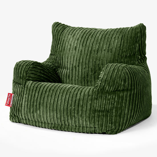 Josephine Zitzak Fauteuil - Corduroy Bosgroen 01