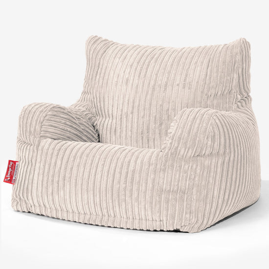 Josephine Zitzak Fauteuil - Corduroy Ivoor 01
