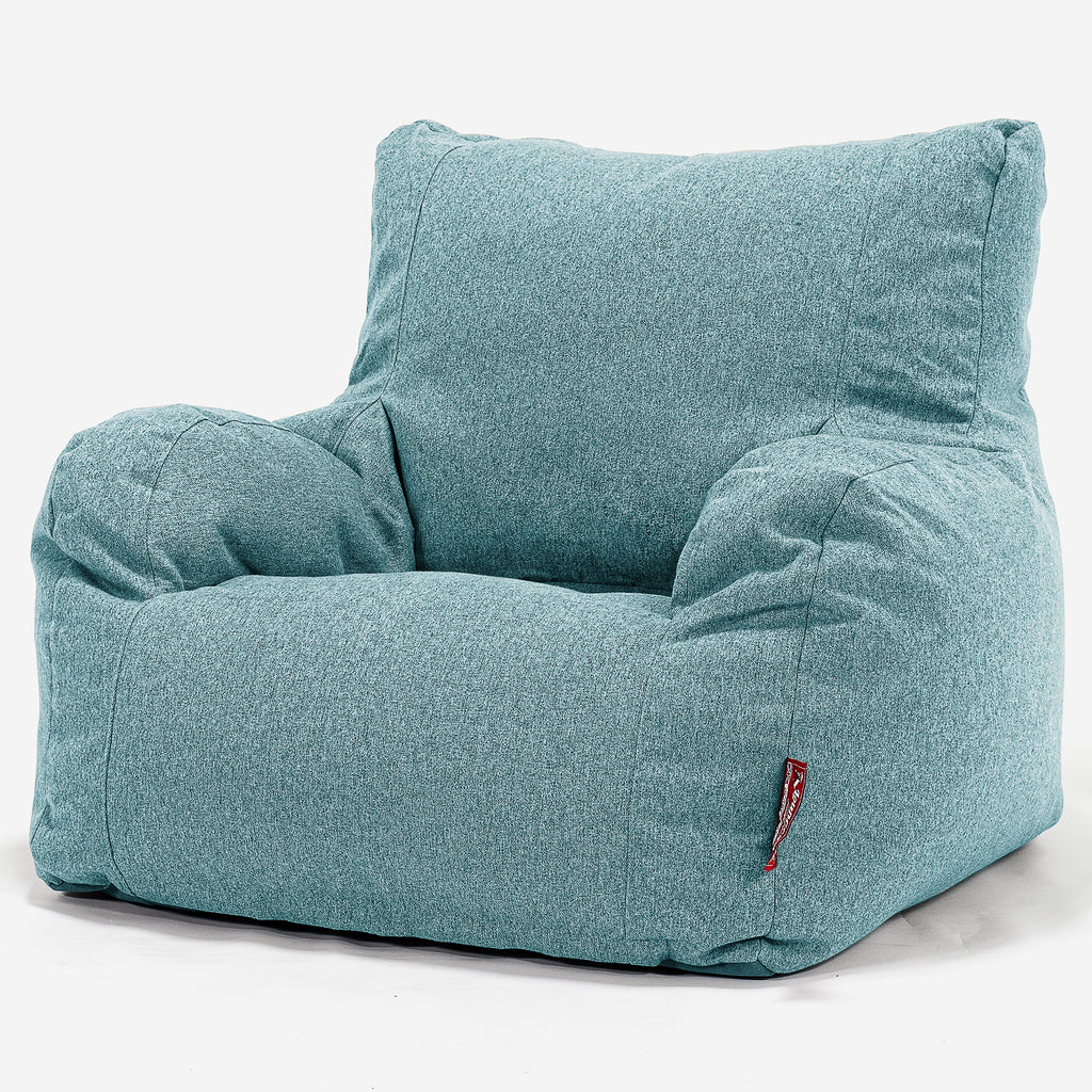 Zitzak Fauteuil - Interalli Wol Aqua 01