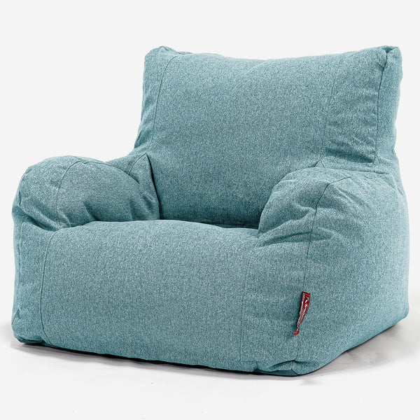 Zitzak Fauteuil - Interalli Wol Aqua 01
