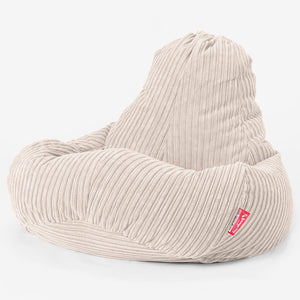 Gamezitzakstoel Ultra Lux - Corduroy Ivoor