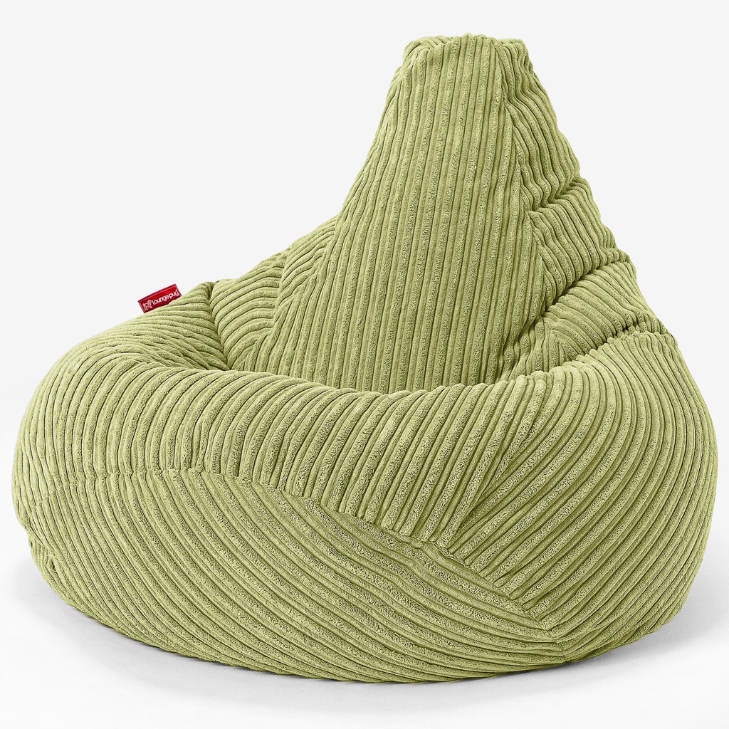 Zitzak Gaming Stoel - Corduroy Limoengroen 02