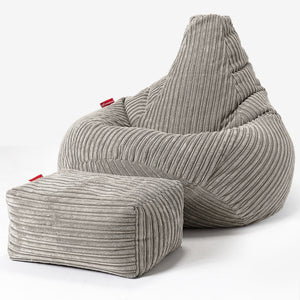 Zitzak Gaming Stoel - Corduroy Mink