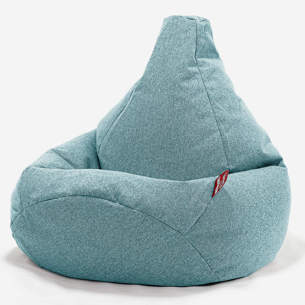 Zitzak Gaming Stoel - Interalli Wol Aqua 01