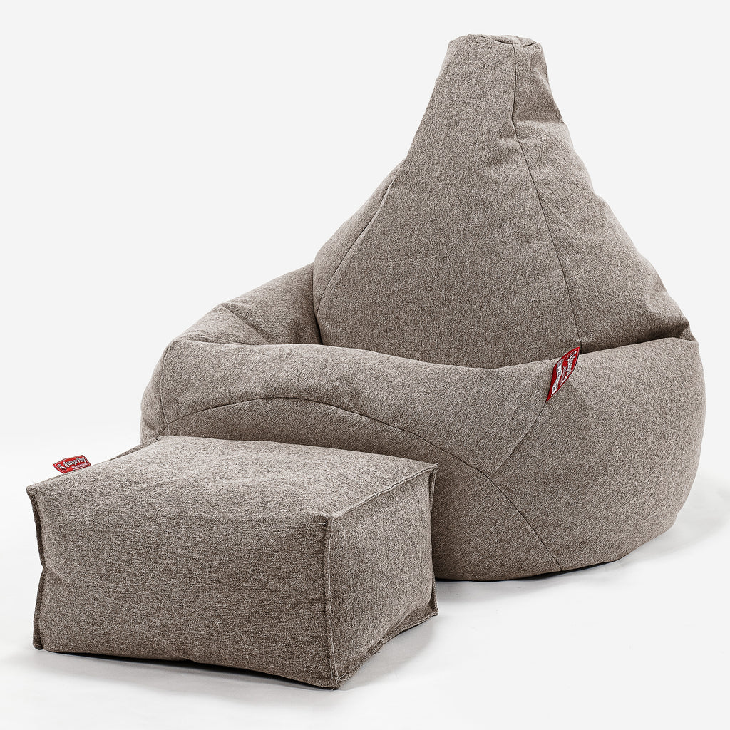 Zitzak Gaming Stoel - Interalli Wol Biscuit 01