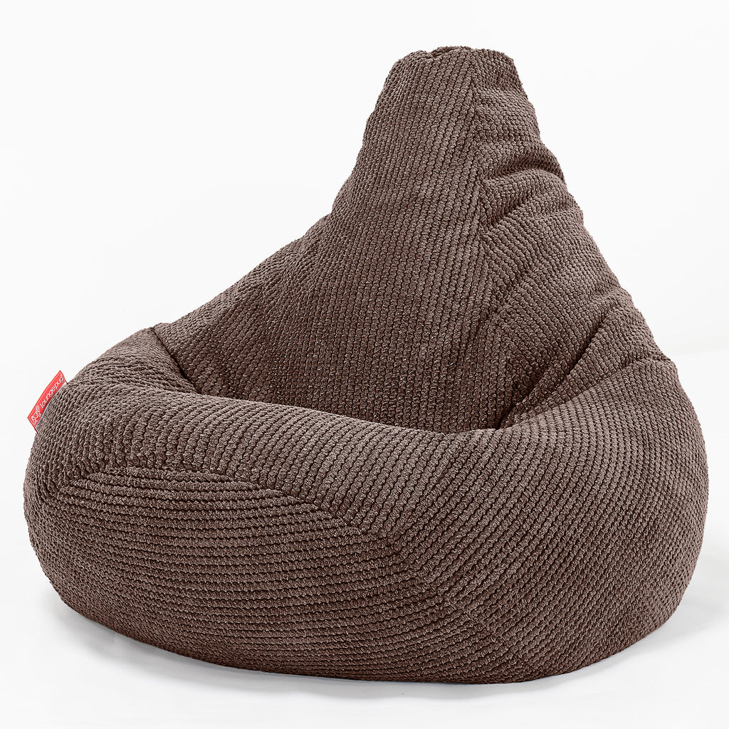 Zitzak Gaming Stoel - Pompom Chocolade 02