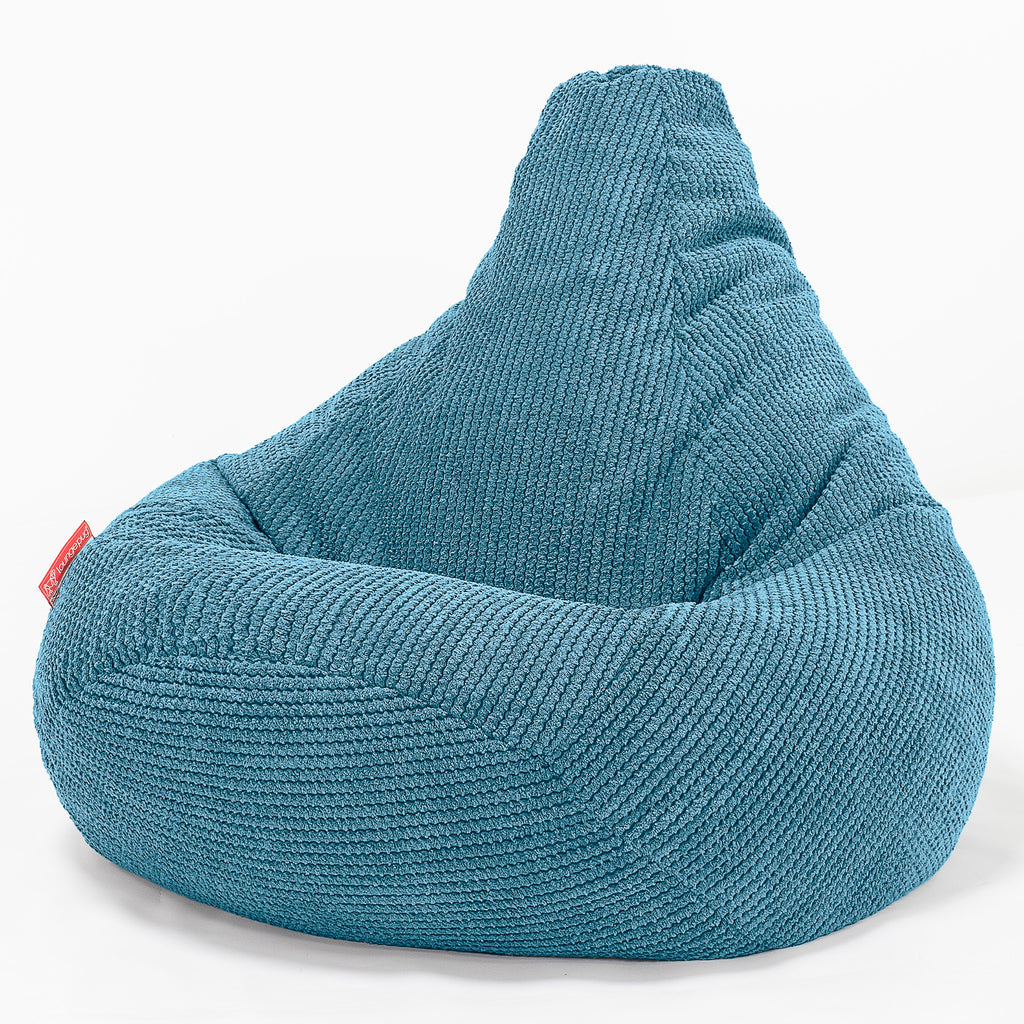 Zitzak Gaming Stoel - Pompom Petrol 02