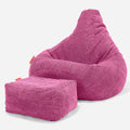 Lounge Pug Kaptafel Poef Stoel Corduroy Blozen Roze- Big Bertha Original NL Lounge Pug Kaptafel Poef Stoel Corduroy Blozen Roze- Big Bertha Original NL