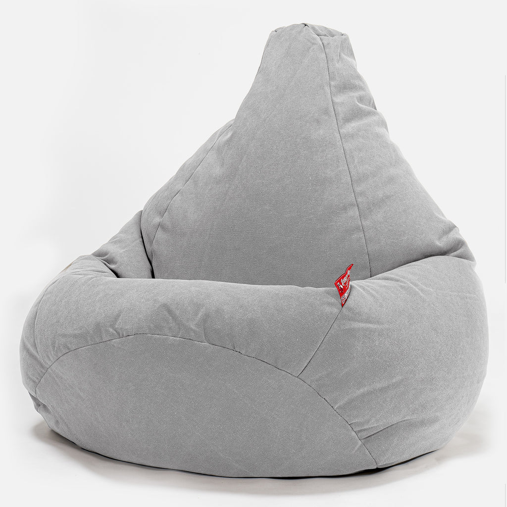 Zitzak Gaming Stoel - Stonewashed Pewter 02