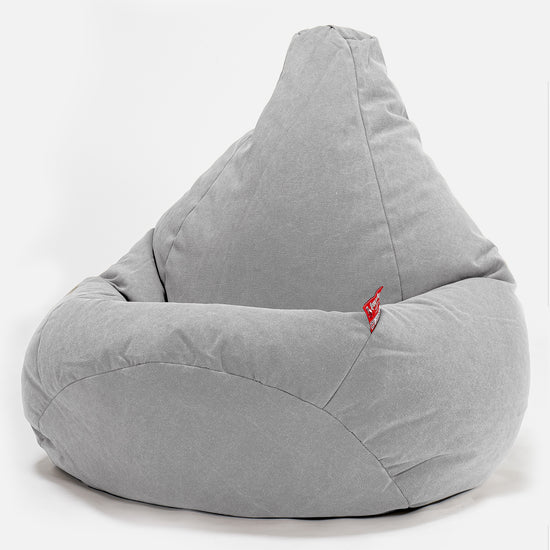 Zitzak Gaming Stoel - Stonewashed Pewter 02