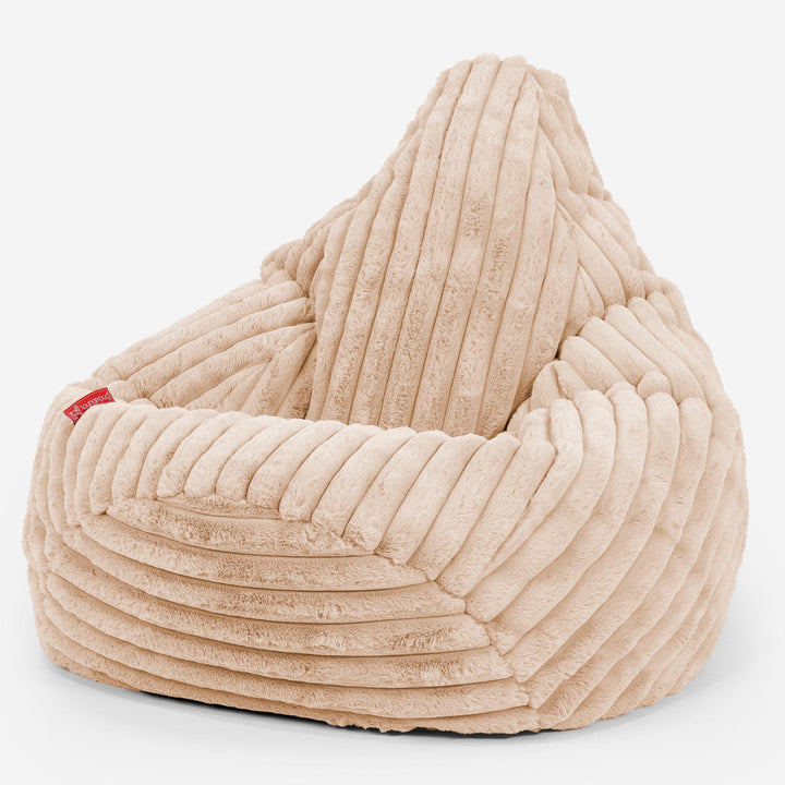 Zitzak Gaming Stoel - Ultra Pluche Corduroy Perzik 02