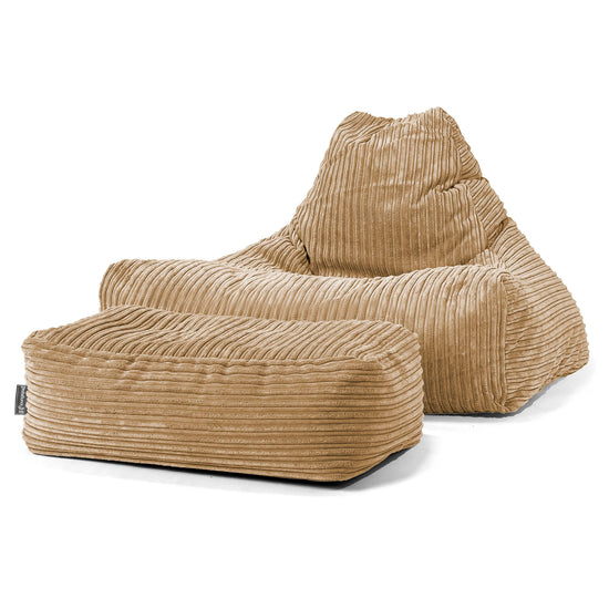Zitzak Stoel - Corduroy Zand 02