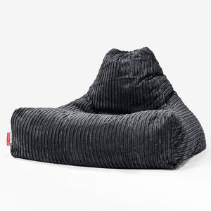 Zitzak Stoel - Corduroy Zwart