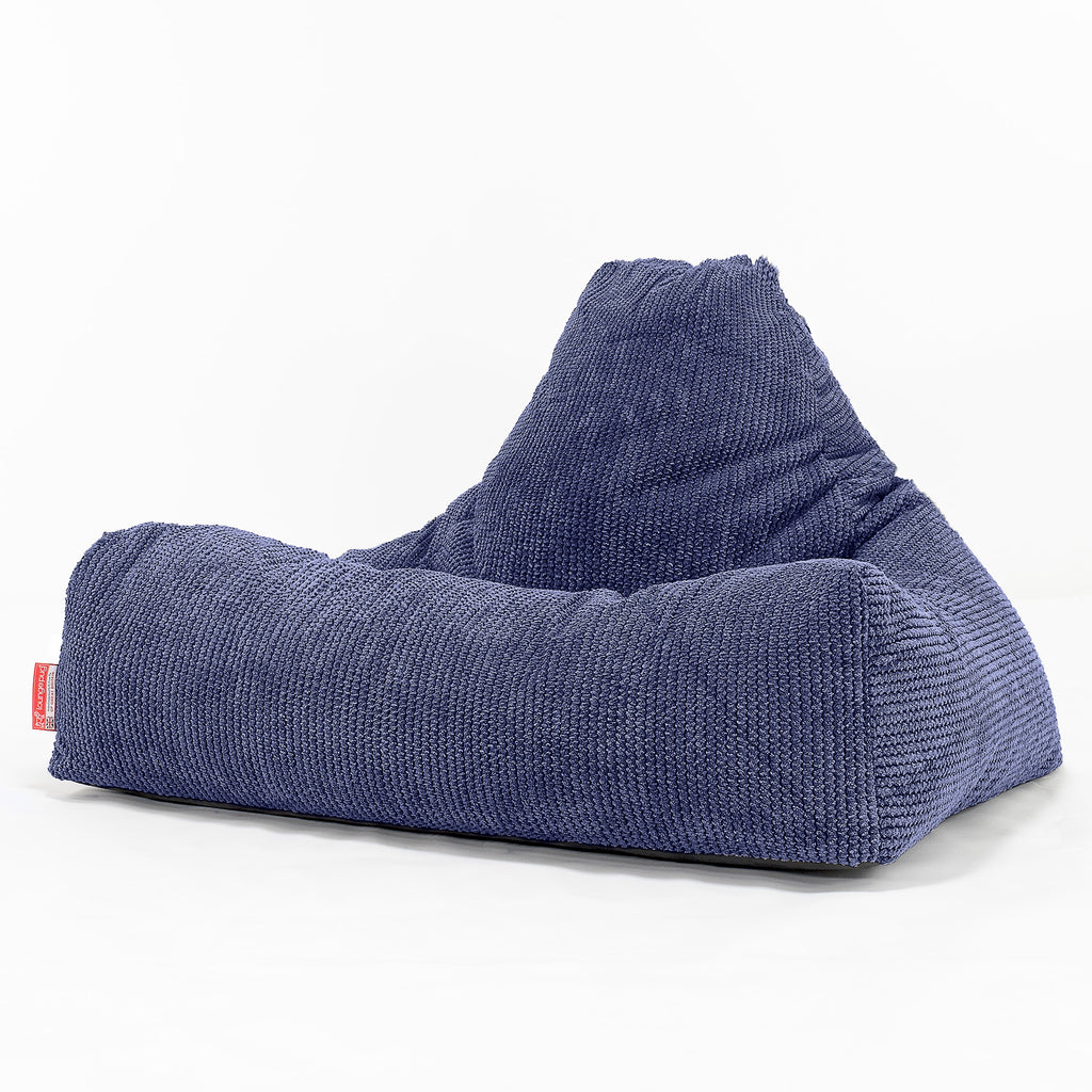 Zitzak Stoel - Pompom Paars 01