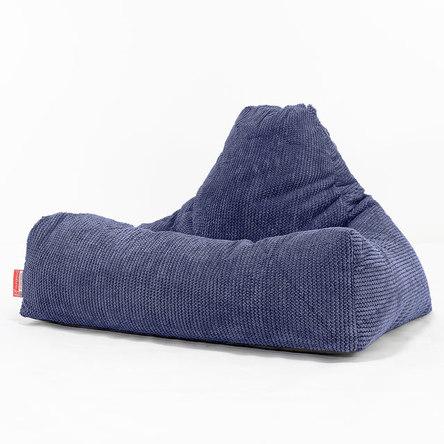 Zitzak Stoel - Pompom Paars 01