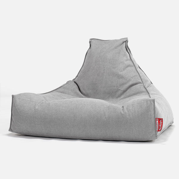Zitzak Stoel - Stonewashed Pewter 01