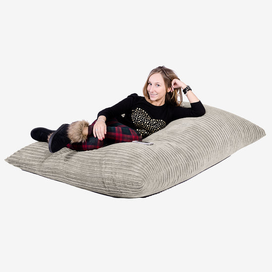 Zitzak Vloerkussen XL - Corduroy Mink 04