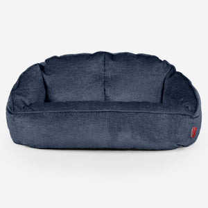 Zitzakbank Bubble - Chenille Marineblauw